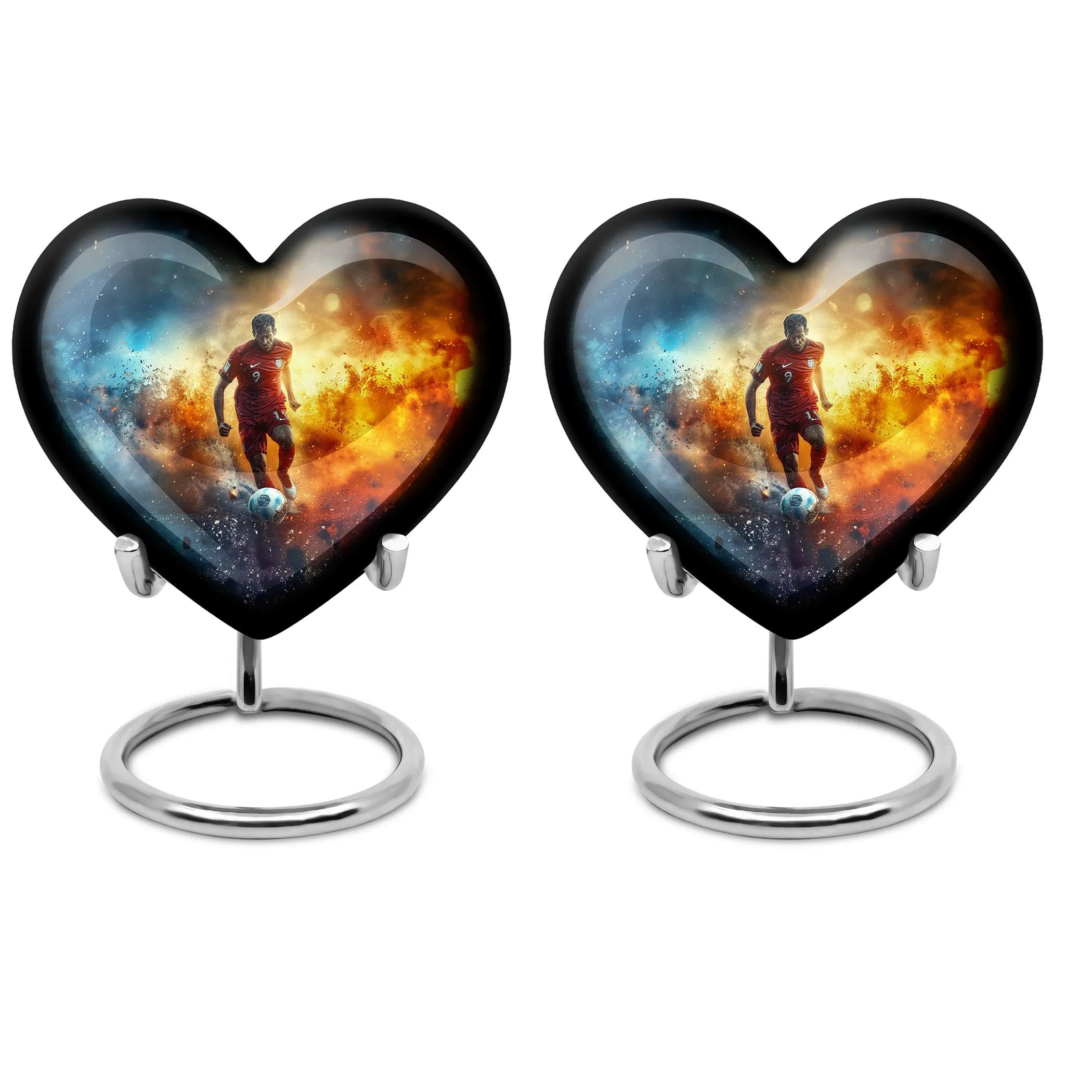 Soccer Memorial Urn Funeral, Ashes Cremation Urn
