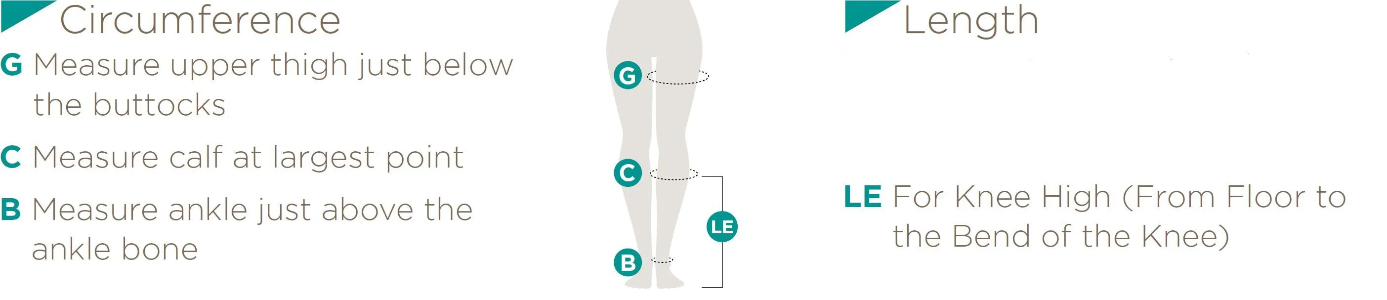 SOUL LEGS Opaque Black Below Knee Stockings (Very Firm & Strong) 20 - 30mmHG