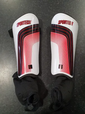 Sportech Shinguards with ankle support