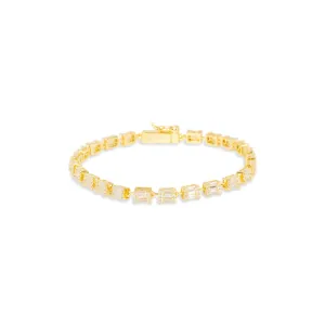 Squared Tennis Bracelet