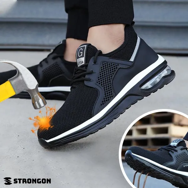 STRONGON® - ΕΝΙΣΧΥΜΕΝΑ ΑΝΘΕΚΤΙΚΑ ΑΝΔΡΙΚΑ ΥΠΟΔΗΜΑΤΑ ΜΕ ΑΤΣΑΛΙΝΟ ΜΠΡΟΣΤΙΝΟ ΜΕΡΟΣ