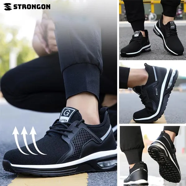 STRONGON® - ΕΝΙΣΧΥΜΕΝΑ ΑΝΘΕΚΤΙΚΑ ΑΝΔΡΙΚΑ ΥΠΟΔΗΜΑΤΑ ΜΕ ΑΤΣΑΛΙΝΟ ΜΠΡΟΣΤΙΝΟ ΜΕΡΟΣ