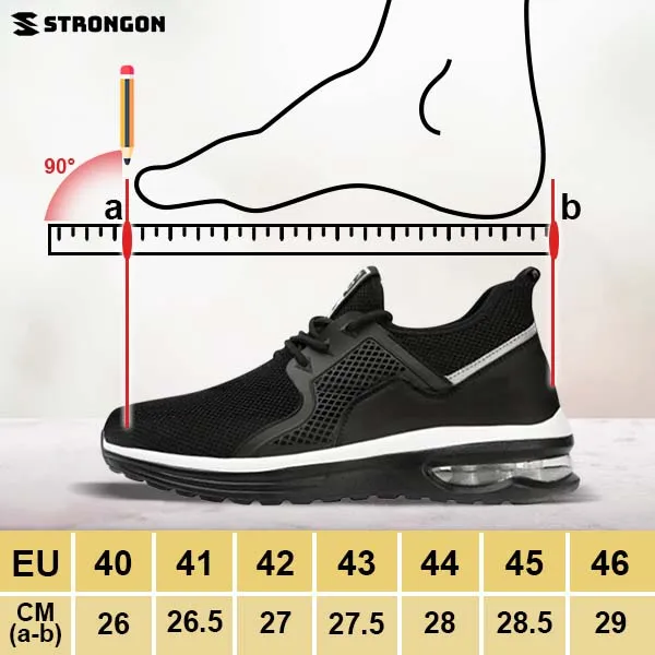 STRONGON® - ΕΝΙΣΧΥΜΕΝΑ ΑΝΘΕΚΤΙΚΑ ΑΝΔΡΙΚΑ ΥΠΟΔΗΜΑΤΑ ΜΕ ΑΤΣΑΛΙΝΟ ΜΠΡΟΣΤΙΝΟ ΜΕΡΟΣ
