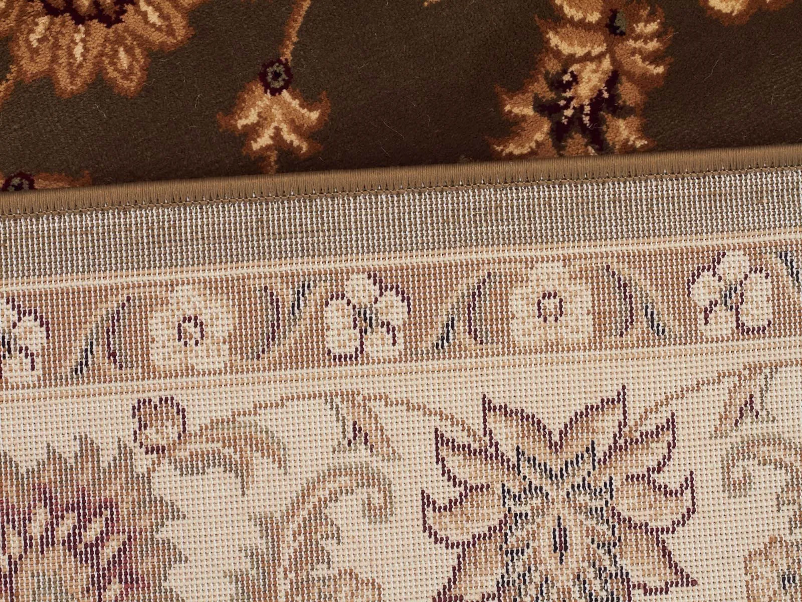 Sydney Classic Runner Green with Ivory Border Runner Rug