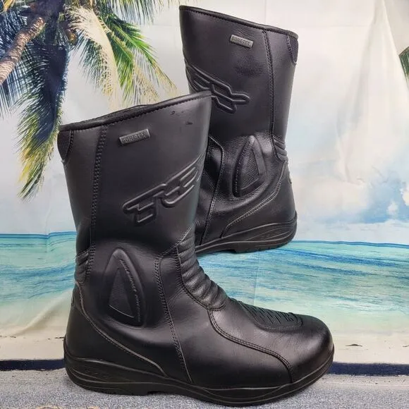 TCX Five Plus GTX Leather GoreTex Motorcycle Boots Men's 9.5 Women's 11 EU43