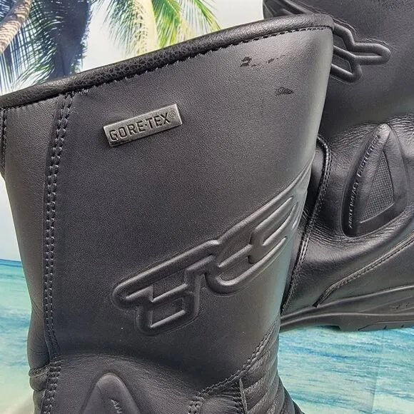 TCX Five Plus GTX Leather GoreTex Motorcycle Boots Men's 9.5 Women's 11 EU43