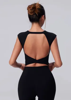 Tee-shirt Noeud - Brassière Intégrée