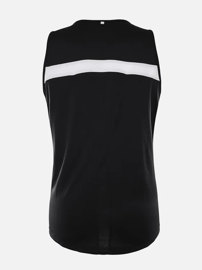 Tek 6 Singlet Black