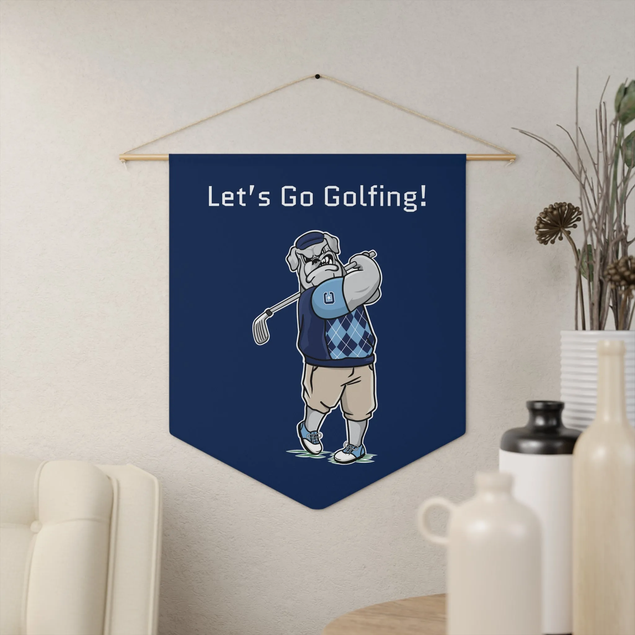 The Citadel, Golfing Spike, Wall Pennant