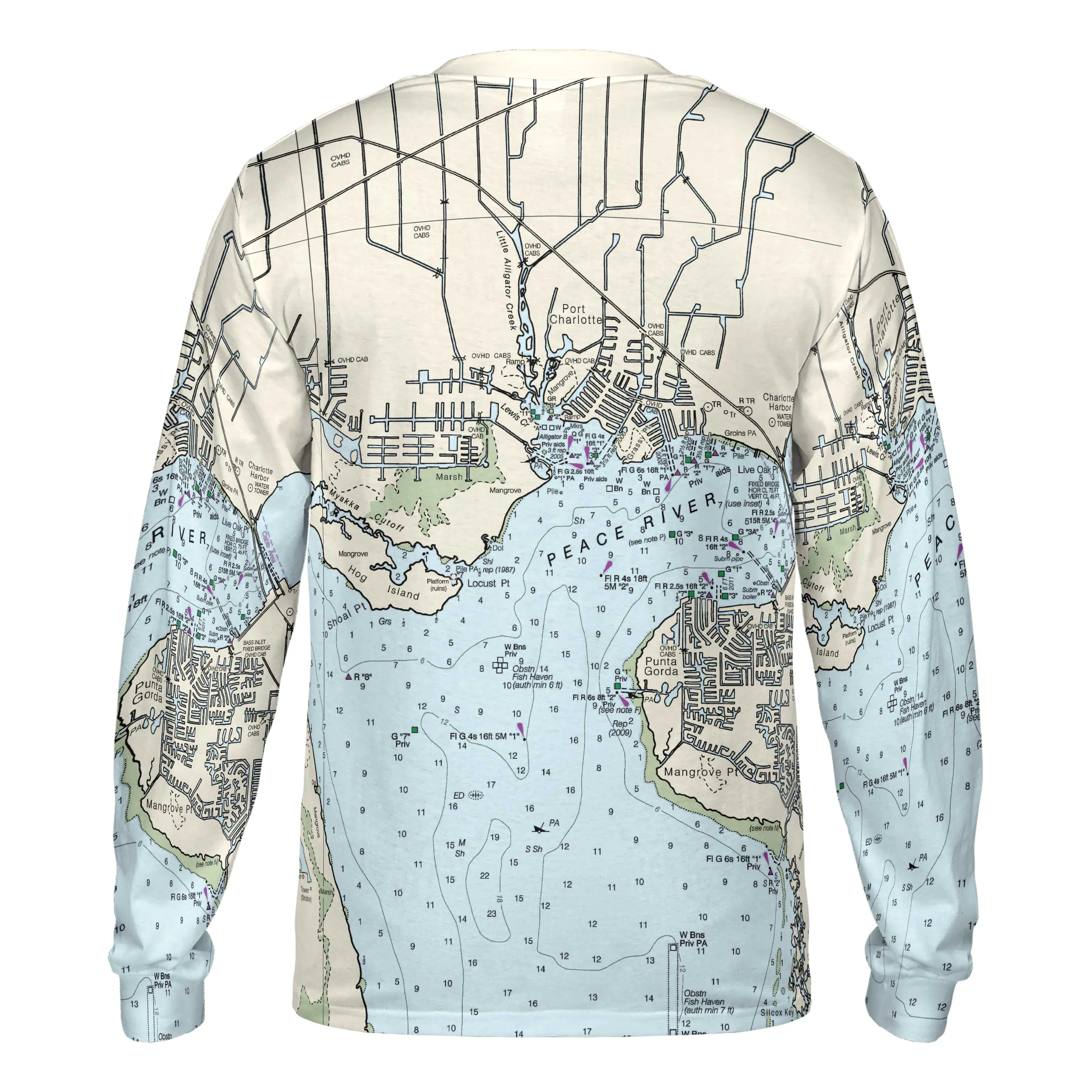The Port Charlotte Long Sleeve Performance Tee