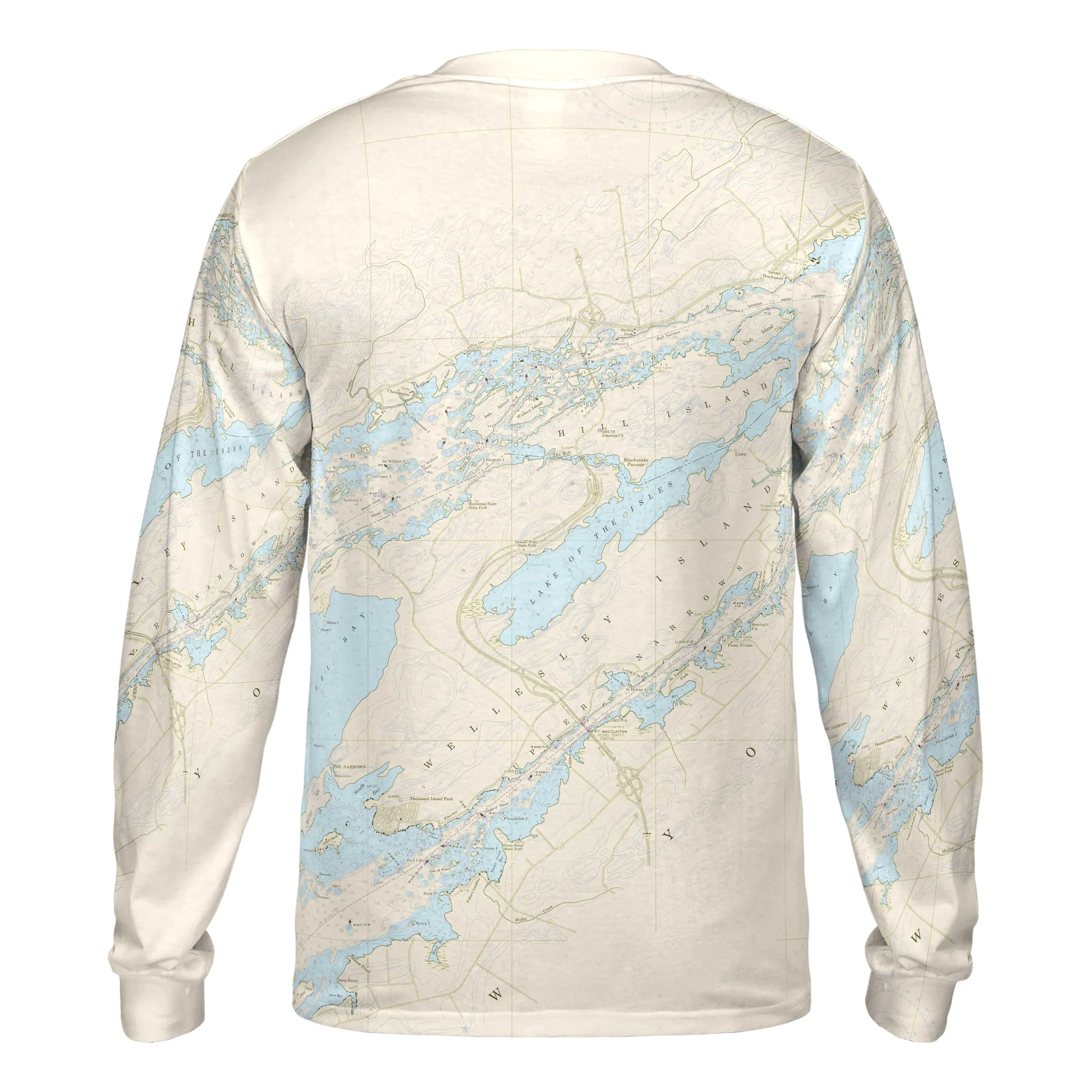 The Wellesley Island Long Sleeve Performance Tee
