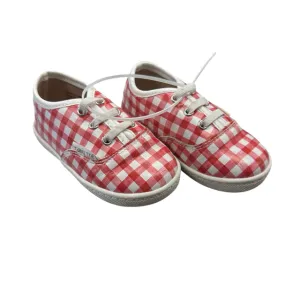 Tiny Toes Nation Checkerd Girl's Shoes Size 6