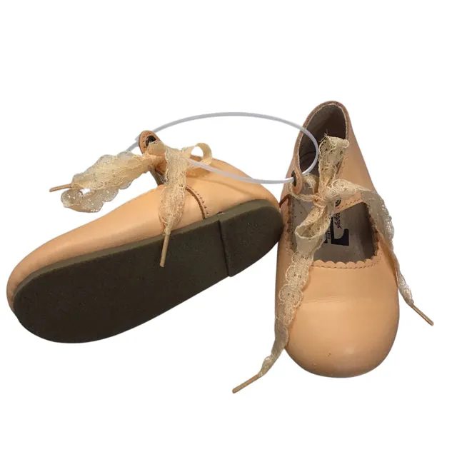 Tiny Toes Nation Girl's Apricot Shoes Size 5