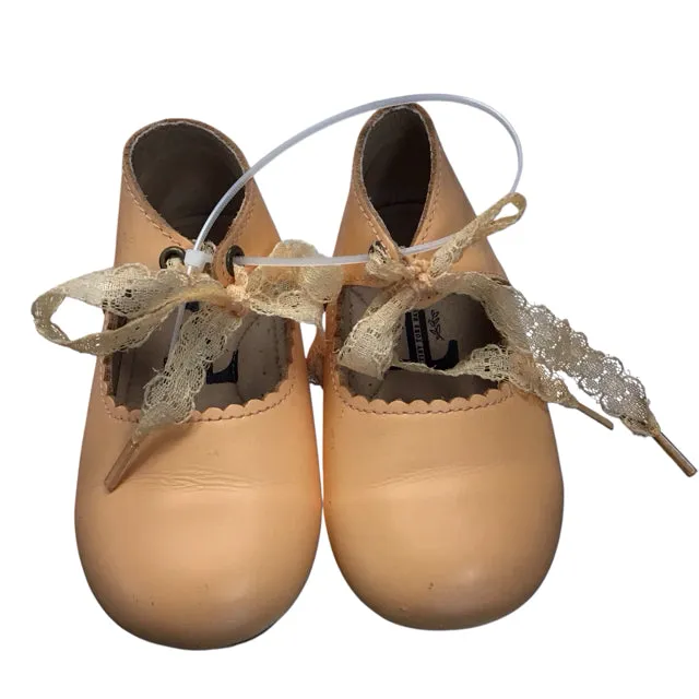 Tiny Toes Nation Girl's Apricot Shoes Size 5