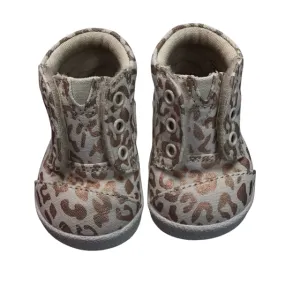 Toms Girl's Leopard Shoes Size 2