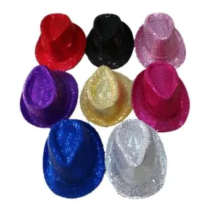 Triby Hat Sequin Assorted Colours