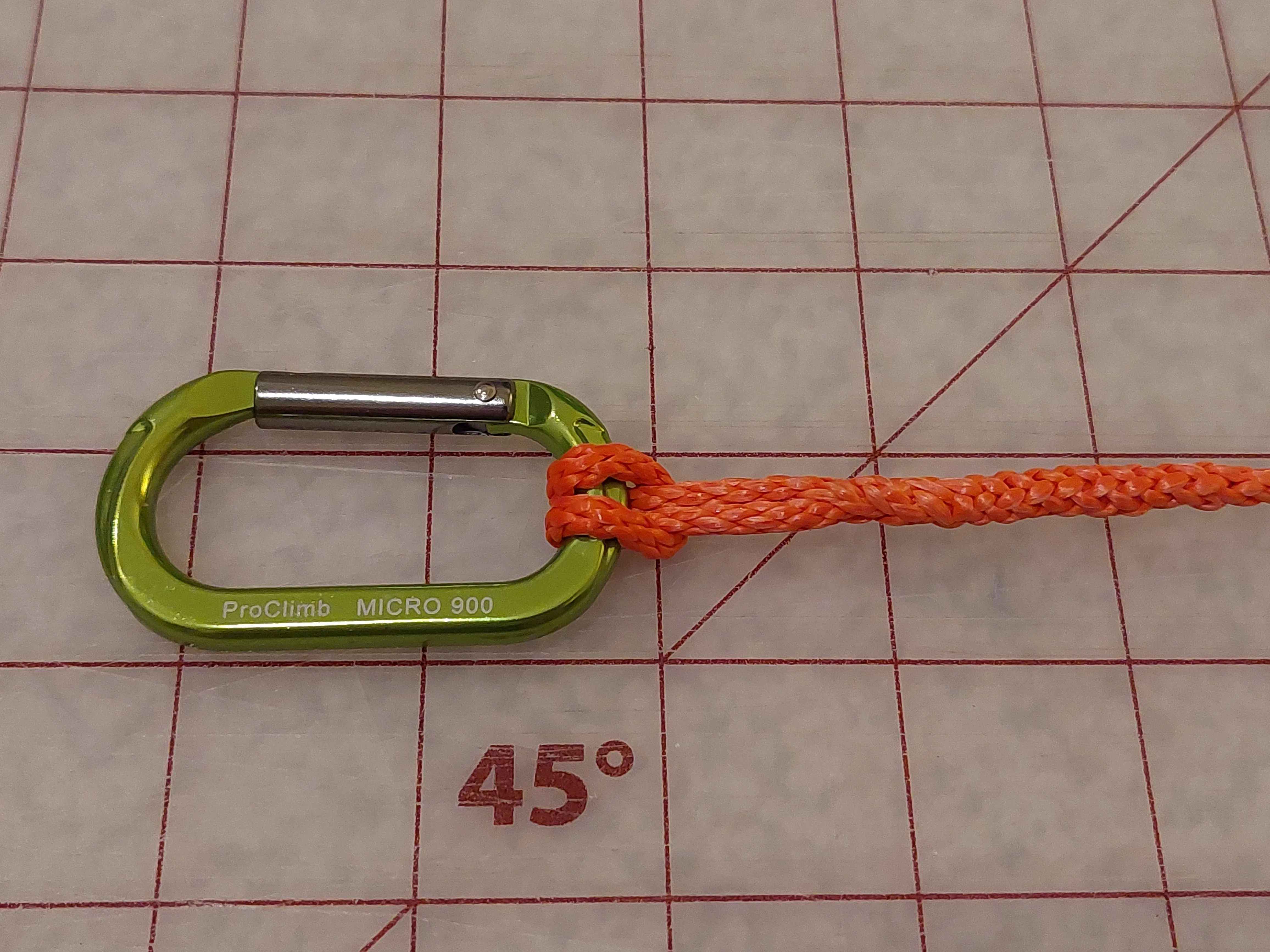 Ultralight Dog Leash - Orange Amsteel