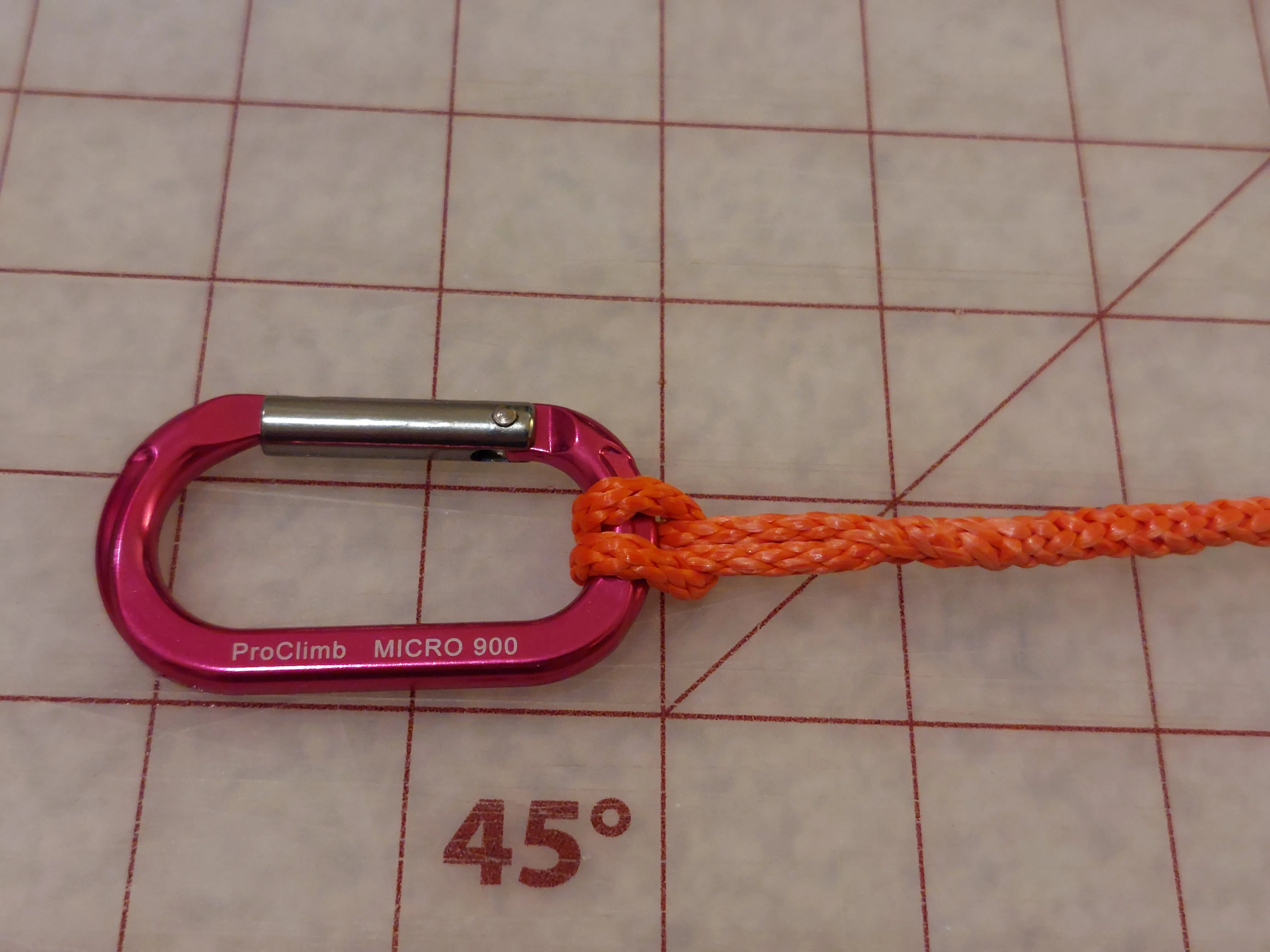 Ultralight Dog Leash - Orange Amsteel
