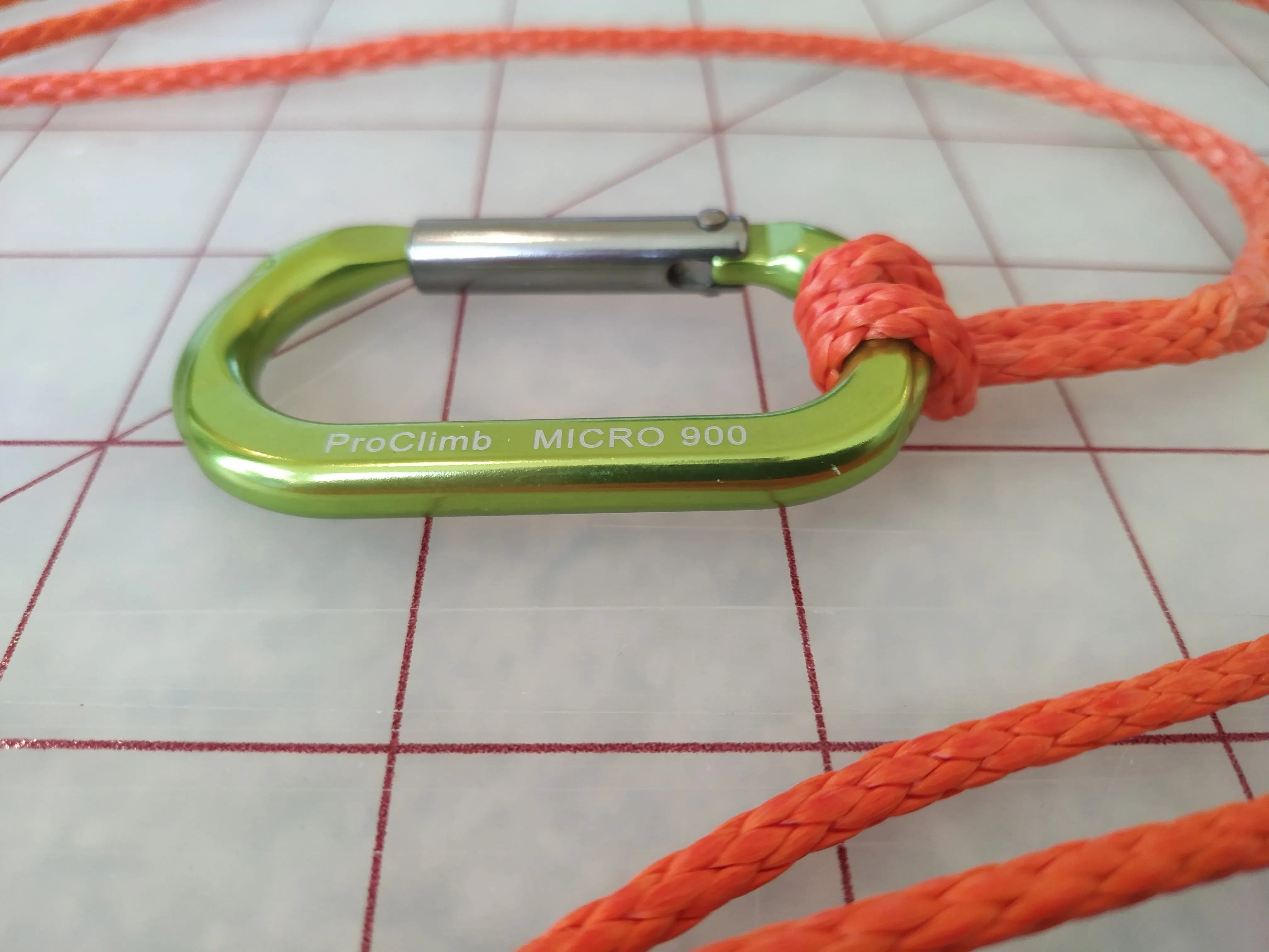Ultralight Dog Leash - Orange Amsteel