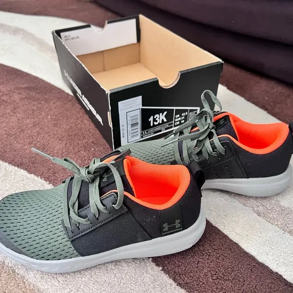 Under Armour UA BPS Charged Black Noir Shoes