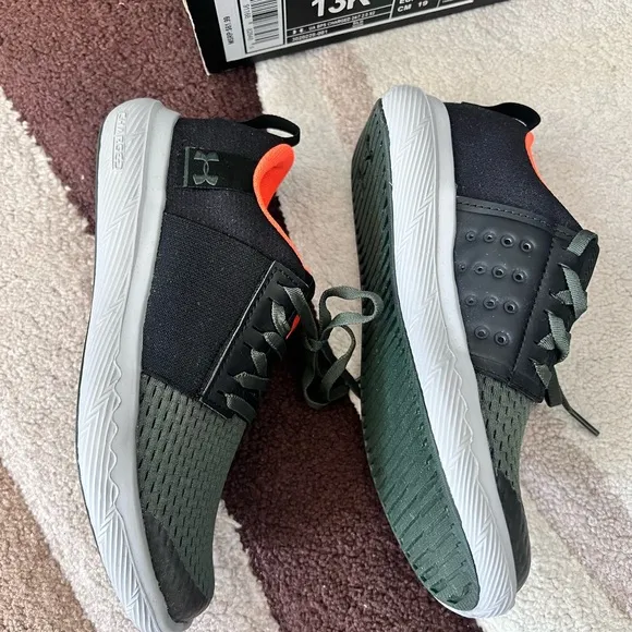 Under Armour UA BPS Charged Black Noir Shoes