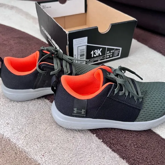 Under Armour UA BPS Charged Black Noir Shoes