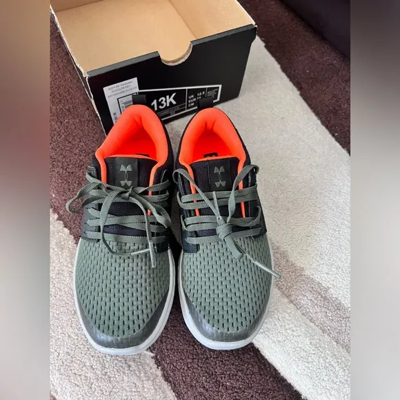 Under Armour UA BPS Charged Black Noir Shoes