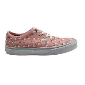 Vans Girls Doheny Rainbow Powder Pink White Shoes Missy Size 5