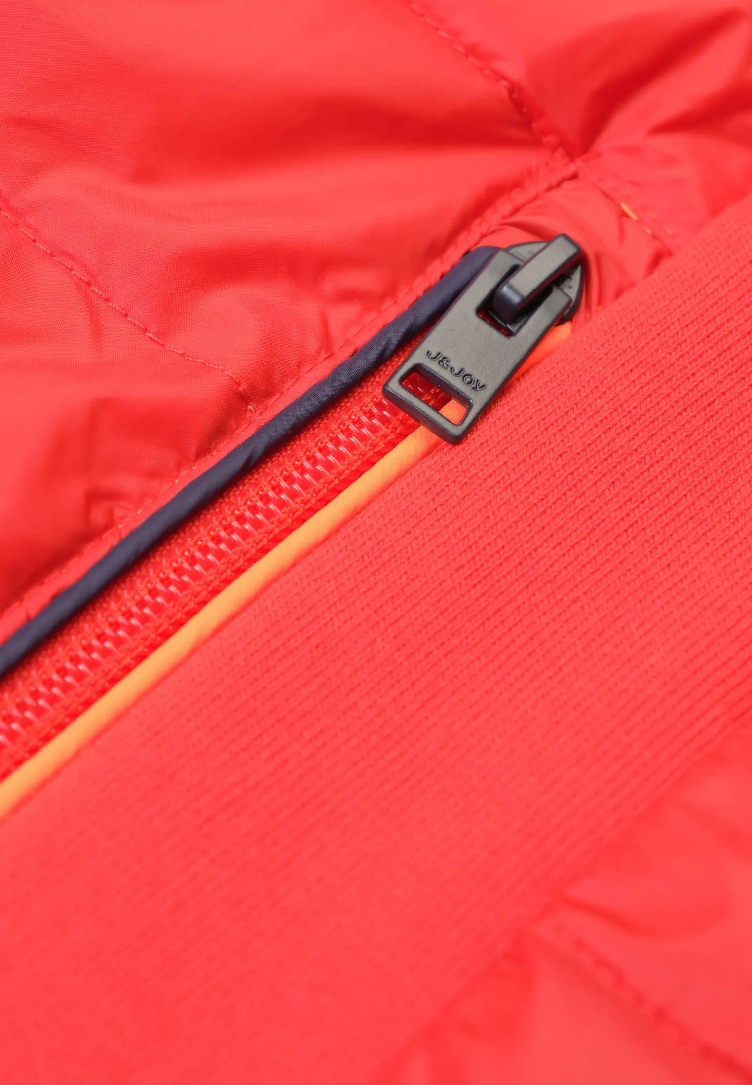 Veste homme sans manches rouge façon doudoune