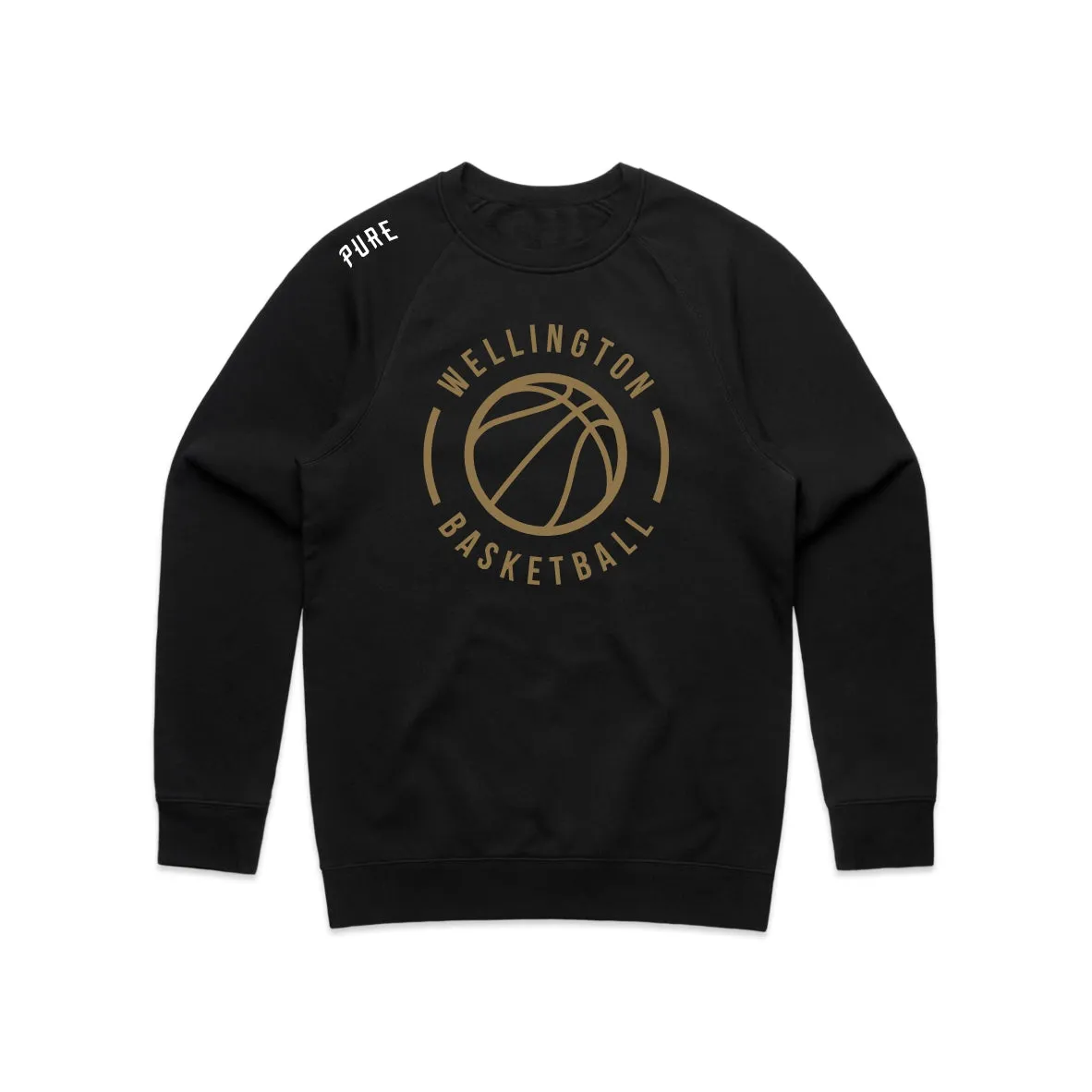 Wellington Basketball Crew - Black