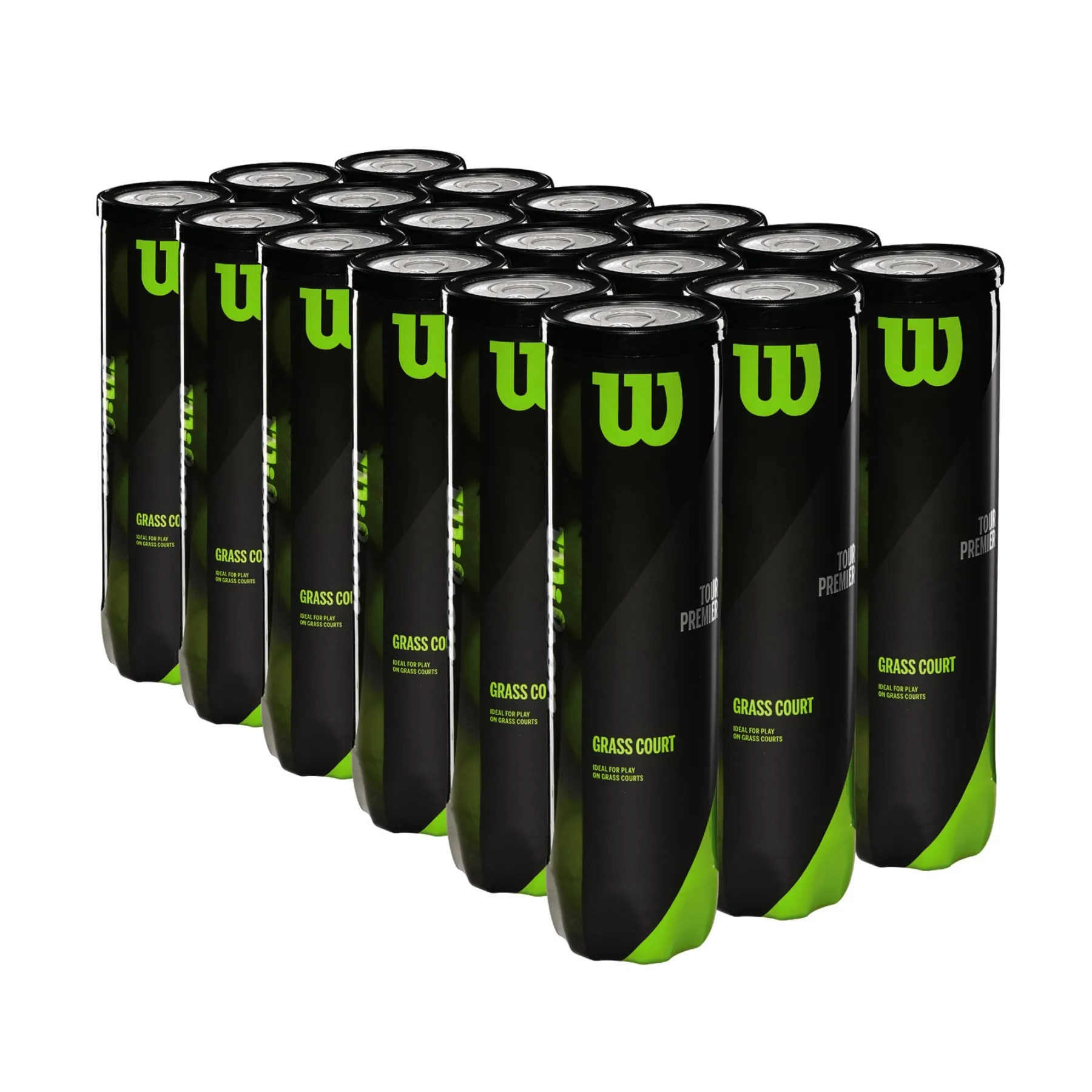 Wilson Tour Premier Grass Court 4 Ball Carton