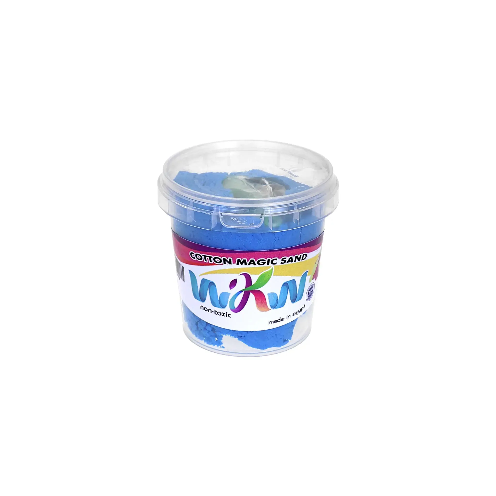 WKW Colored Sand Clay Bucket of 150 gm   Molds