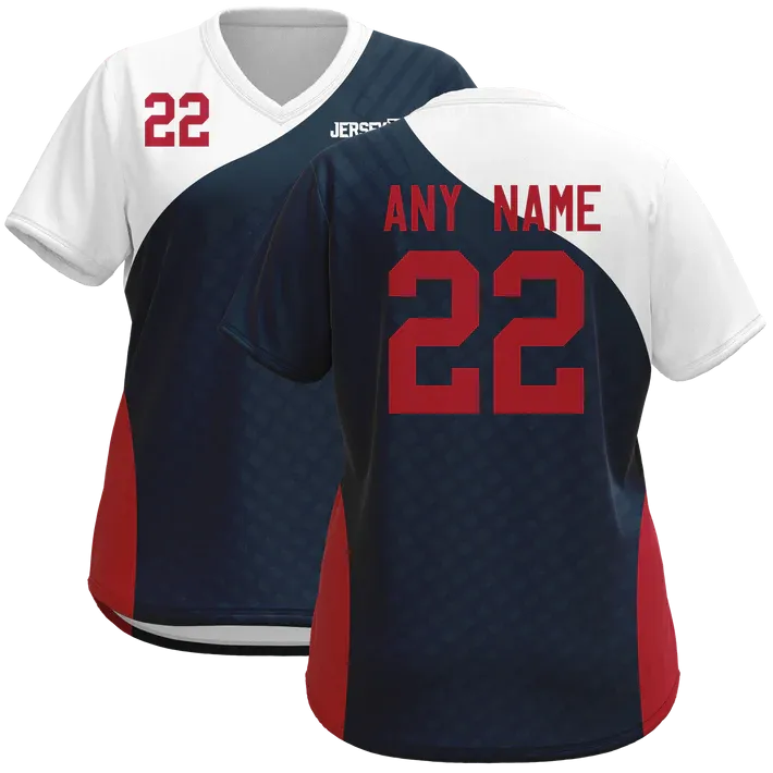Women's Soccer Short Sleeve V-Neck Jersey