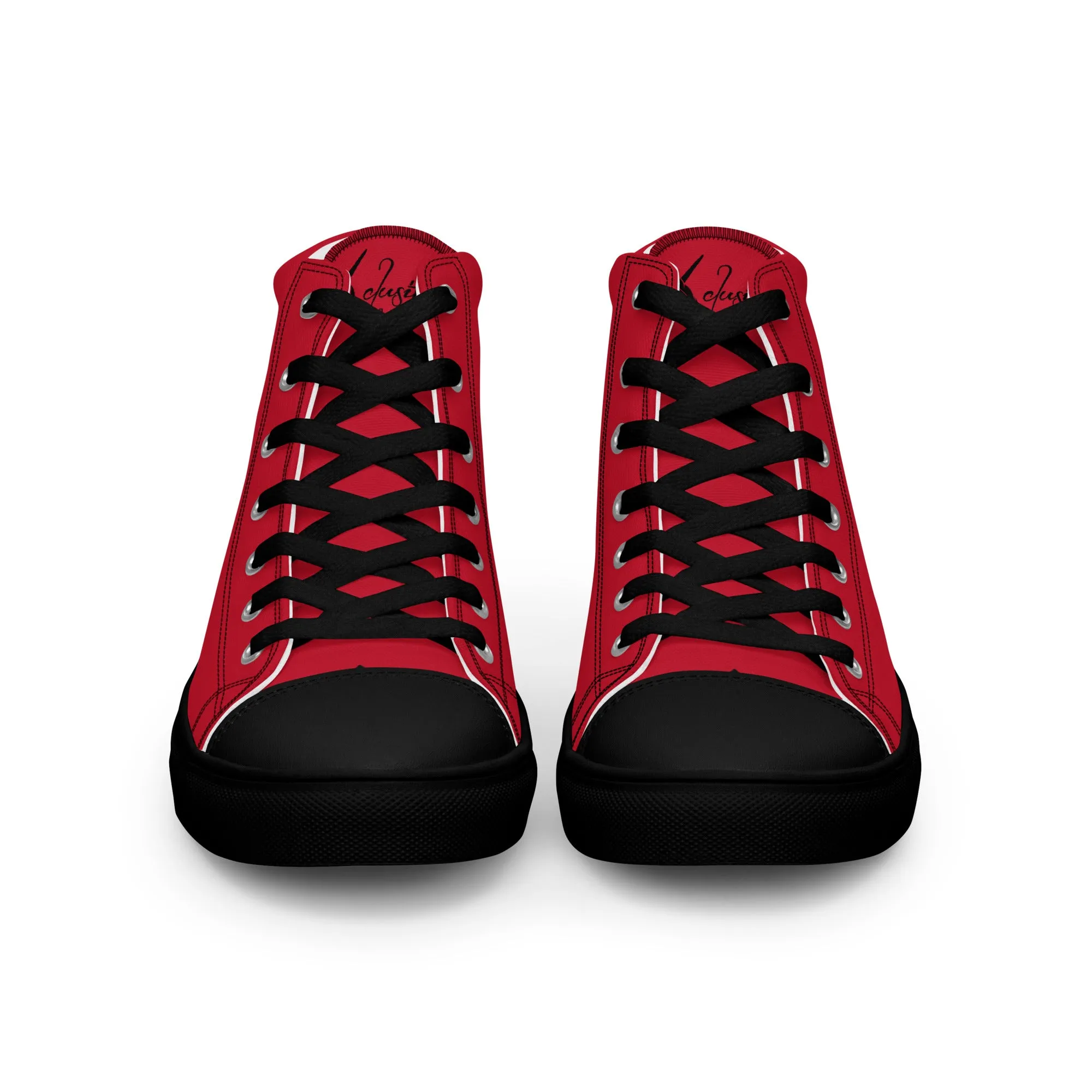 XCLUSIF POETIX RED & BLACK Women’s high top shoes