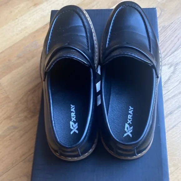 XRAY black boys shoes size 3.5